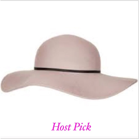 Topshop Accessories - 🆕Topshop>Beekeeper felt wool hat lilac NWOT
